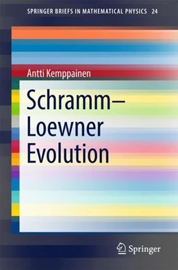 Abbildung von Kemppainen | Schramm-Loewner Evolution | 1. Auflage | 2017 | beck-shop.de