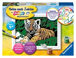 Abbildung von Malen nach Zahlen Süßer Tiger | 1. Auflage | 2018 | beck-shop.de