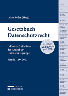 Abbildung von Lukas | Gesetzbuch Datenschutzrecht | 1. Auflage | 2017 | beck-shop.de