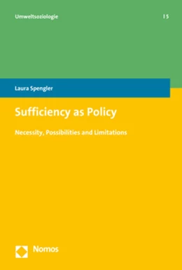 Abbildung von Spengler | Sufficiency as Policy | 1. Auflage | 2018 | 5 | beck-shop.de