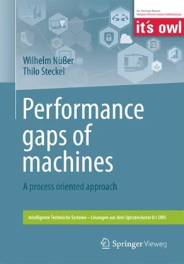 Abbildung von Nüßer / Steckel | Performance gaps of machines | 1. Auflage | 2018 | beck-shop.de