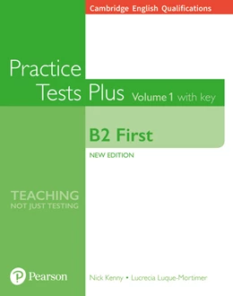 Abbildung von Kenny / Luque-Mortimer | Cambridge English: First Practice Tests Plus with key | 1. Auflage | 2018 | beck-shop.de