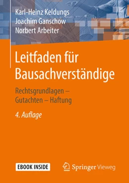 Abbildung von Keldungs / Ganschow | Leitfaden für Bausachverständige | 4. Auflage | 2018 | beck-shop.de