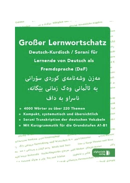 Abbildung von Großer Lernwortschatz Deutsch-Kurdisch Sorani | 1. Auflage | 2017 | beck-shop.de