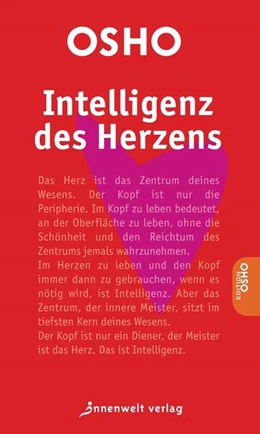 Abbildung von Osho | Intelligenz des Herzens | 1. Auflage | 2018 | beck-shop.de