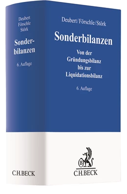 Abbildung von Deubert / Förschle | Sonderbilanzen | 6. Auflage | 2021 | beck-shop.de