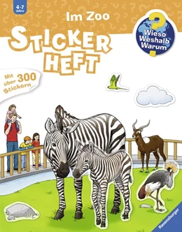 Abbildung von Wieso? Weshalb? Warum? Stickerheft: Im Zoo | 1. Auflage | 2018 | beck-shop.de