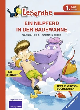 Abbildung von Hula | EIN NILPFERD IN DER BADEWANNE - Leserabe 1. Klasse - Erstlesebuch für Kinder ab 6 Jahren | 1. Auflage | 2018 | beck-shop.de