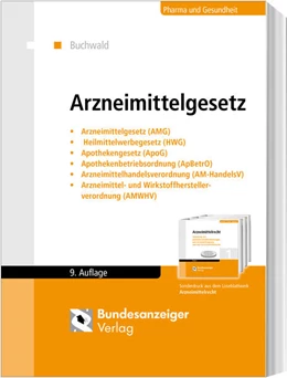 Abbildung von Buchwald | Arzneimittelgesetz | 9. Auflage | 2018 | beck-shop.de