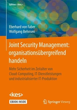 Abbildung von Faber / Behnsen | Joint Security Management: organisationsübergreifend handeln | 1. Auflage | 2018 | beck-shop.de