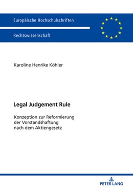 Abbildung von Köhler | Legal Judgement Rule | 1. Auflage | 2018 | beck-shop.de