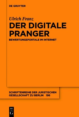 Abbildung von Franz | Der digitale Pranger | 1. Auflage | 2018 | beck-shop.de