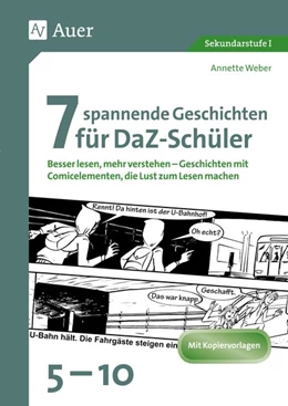 Abbildung von Weber | 7 spannende Geschichten für DaZ-Schüler 5-10 | 1. Auflage | 2018 | beck-shop.de