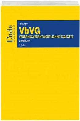 Abbildung von Steininger | Verbandsverantwortlichkeitsgesetz | 2. Auflage | 2018 | beck-shop.de