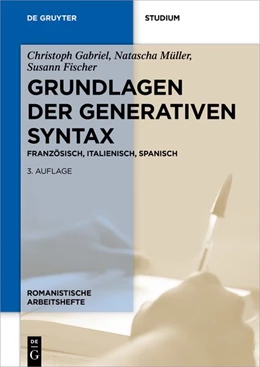 Abbildung von Gabriel / Müller | Grundlagen der generativen Syntax | 3. Auflage | 2018 | beck-shop.de