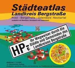 Abbildung von Messer | Städteatlas Landkreis Bergstraße 1:13.000 | 12. Auflage | 2018 | beck-shop.de