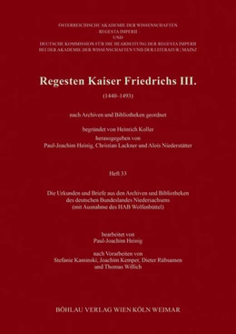 Abbildung von Regesten Kaiser Friedrichs III. (1440-1493) | 1. Auflage | 2018 | beck-shop.de