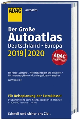 Abbildung von Großer ADAC Autoatlas 2019/2020, Deutschland 1:300 000, Europa 1:750 000 | 1. Auflage | 2018 | beck-shop.de