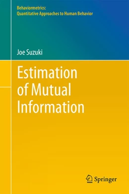 Abbildung von Suzuki | Estimation of Mutual Information | 2022. Auflage | 2025 | beck-shop.de