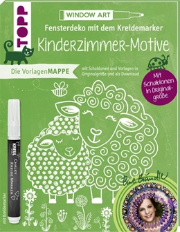 Abbildung von Brändle | Vorlagenmappe Fensterdeko mit dem Kreidemarker - Kinderzimmer-Motive von Bine Brändle. Inkl. Original Kreidemarker von Kreul und Schablonen | 1. Auflage | 2018 | beck-shop.de