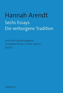 Abbildung von Arendt / Hahn | Sechs Essays | 1. Auflage | 2019 | beck-shop.de