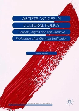 Abbildung von Wesner | Artists' Voices in Cultural Policy | 1. Auflage | 2018 | beck-shop.de