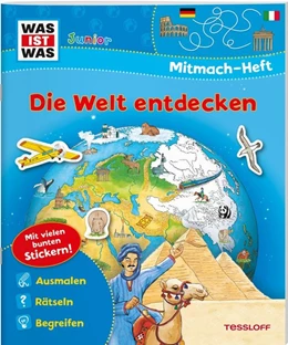 Abbildung von Marti | WAS IST WAS Junior Mitmach-Heft Die Welt entdecken | 1. Auflage | 2018 | beck-shop.de