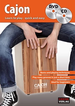 Abbildung von Cajon: Learn to play - quick and easy + CD + DVD | 1. Auflage | 2018 | beck-shop.de