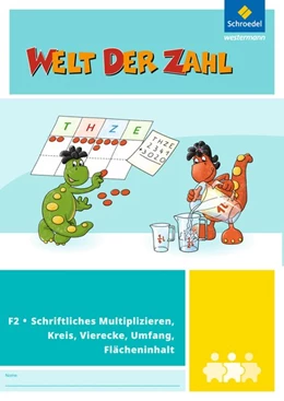 Abbildung von Welt der Zahl - I-Materialien. Schriftliches Multiplizieren, Kreis, Vierecke, Flächeninhalt, Umfang (F2) | 1. Auflage | 2019 | beck-shop.de