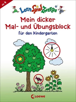 Abbildung von LernSpielZwerge - Mein dicker Mal- und Übungsblock für den Kindergarten | 1. Auflage | 2018 | beck-shop.de