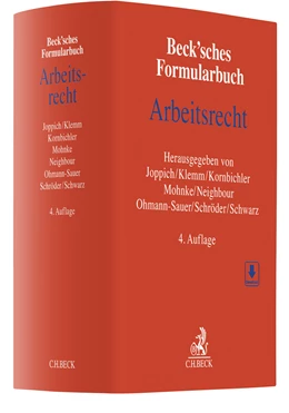 Abbildung von Beck'sches Formularbuch Arbeitsrecht | 4. Auflage | 2022 | beck-shop.de