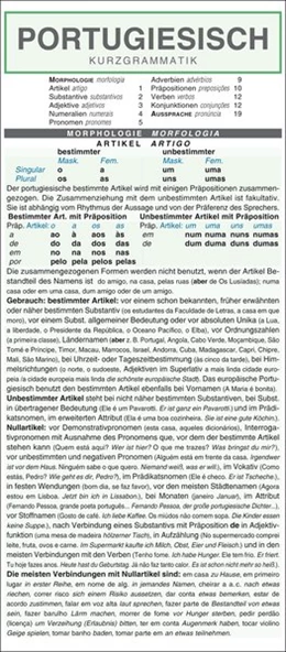 Abbildung von Jindrová | Portugiesisch - Kurzgrammatik. Die komplette Grammatik anschaulich und verständlich dargestellt | 1. Auflage | 2018 | beck-shop.de