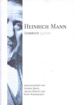 Abbildung von Bartl / Martin | Heinrich Mann-Jahrbuch 34 / 2016 | 1. Auflage | 2017 | beck-shop.de