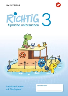 Abbildung von RICHTIG Sprache untersuchen 3. Übungsheft | 1. Auflage | 2018 | beck-shop.de