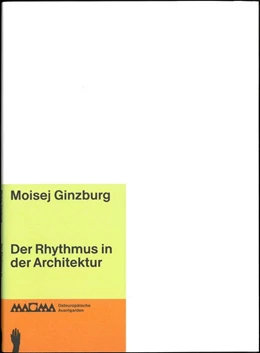 Abbildung von Ginzburg | Der Rhythmus in der Architektur | 1. Auflage | 2020 | beck-shop.de