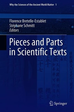Abbildung von Bretelle-Establet / Schmitt | Pieces and Parts in Scientific Texts | 1. Auflage | 2018 | beck-shop.de