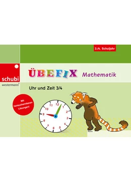 Abbildung von Übefix Mathematik Uhr und Zeit 3/4 | 1. Auflage | 2023 | beck-shop.de