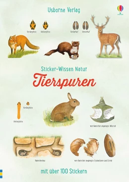 Abbildung von Leutscher | Sticker-Wissen Natur: Tierspuren | 1. Auflage | 2018 | beck-shop.de