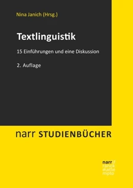 Abbildung von Janich | Textlinguistik | 2. Auflage | 2019 | beck-shop.de