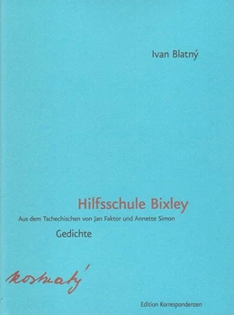 Abbildung von Blatný | Hilfsschule Bixley | 1. Auflage | 2018 | beck-shop.de