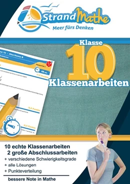 Abbildung von Zimmermann / Hotop | Mathematik Klassenarbeits-Trainer Klasse 10 - mit Abschlussprüfungen - StrandMathe | 1. Auflage | 2018 | beck-shop.de