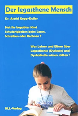 Abbildung von Kopp-Duller, A: Der legasthene Mensch | 1. Auflage | | beck-shop.de