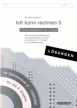 Abbildung von Langhans | Ich kann rechnen 5 Lösungen - Schülerarbeitsheft für die 4. Klasse | 1. Auflage | 2018 | beck-shop.de