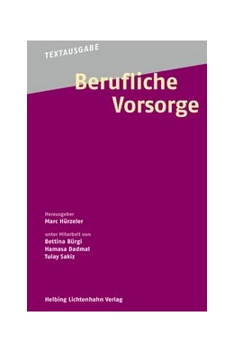 Abbildung von Hürzeler (Hrsg.) | Textausgabe Berufliche Vorsorge | 1. Auflage | 2018 | beck-shop.de