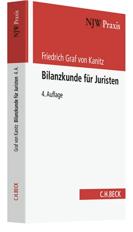 Abbildung von von Kanitz | Bilanzkunde für Juristen | 4. Auflage | 2023 | Band 73 | beck-shop.de