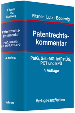 Abbildung von Fitzner / Lutz | Patentrechtskommentar | 4. Auflage | 2012 | beck-shop.de