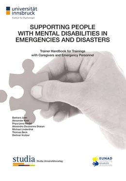 Abbildung von Juen / Kreh | Supporting people with mental disabilities in emergencies and disasters | 1. Auflage | 2018 | beck-shop.de