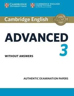 Abbildung von Cambridge English Advanced 3. Student's Book without answers | 1. Auflage | 2018 | beck-shop.de