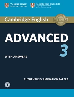 Abbildung von Cambridge English Advanced 3. Student's Book with answers and downloadable audio | 1. Auflage | 2018 | beck-shop.de