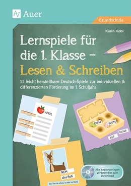 Abbildung von Kobl | Lernspiele für die 1. Klasse - Lesen & Schreiben | 1. Auflage | 2019 | beck-shop.de